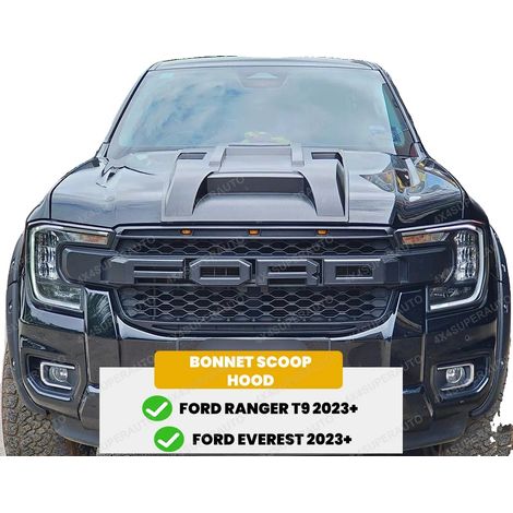 Capó con toma de aire, fácil instalación, compatible con Ford Ranger T9, FORD RANGER T9 (1/2)