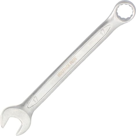 Chiave combinata Plus 17x17 in acciaio al cromo vanadio. DIN3113 (1/4)