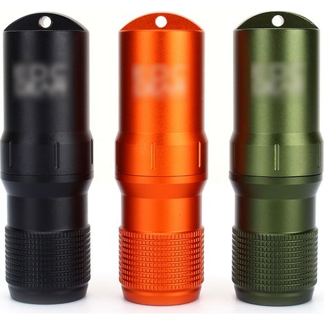 Étui étanche pour bouteille avec fermeture hermétique, boîte à outils EDC de survie pour la randonnée en plein air (1/5)