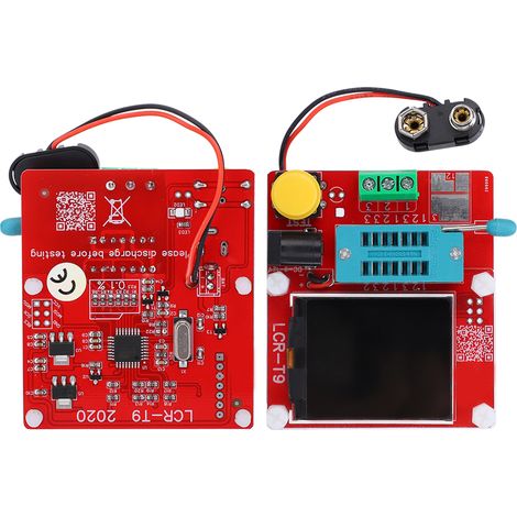 Testeur Multifonction de Transistors Écran Graphique TFT DC9-12V LCR-T9 Composants Industriels (1/5)