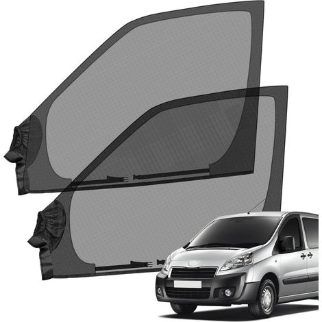 Insektenschutz Seitenfenster für Citroen Jumpy/Expert/Scudo 1994-2025, Sonnenschutz (1/5)