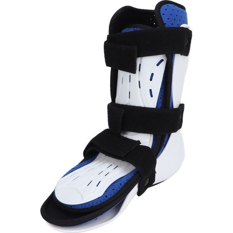 Attelle orthopédique courte pour fracture de la cheville et du pied, avec plaque de protection antérieure, pour entorse, fracture du pied gauche et autres blessures de la cheville et du pied. (1/5)