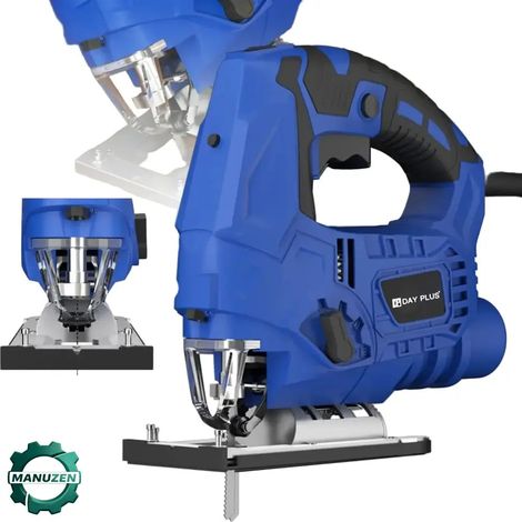Manuzen - Scie sauteuse 2000 W – 6 vitesses, mouvement orbital et LED (1/5)