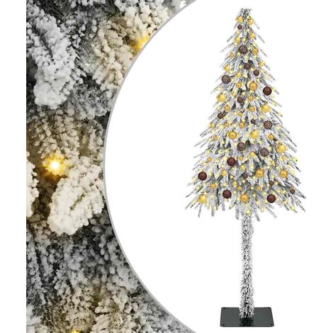 Árbol de Navidad con 300 LED con soporte 210 cm PE y Acero vidaXL (1/5)