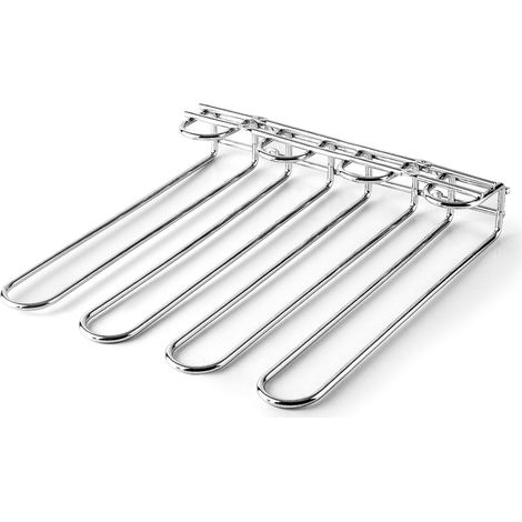 Porte-gobelet noir, capacité pour 12 verres, fixe (1/5)