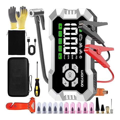Démarreur Batterie avec Gonfleur Pneus (1/5)