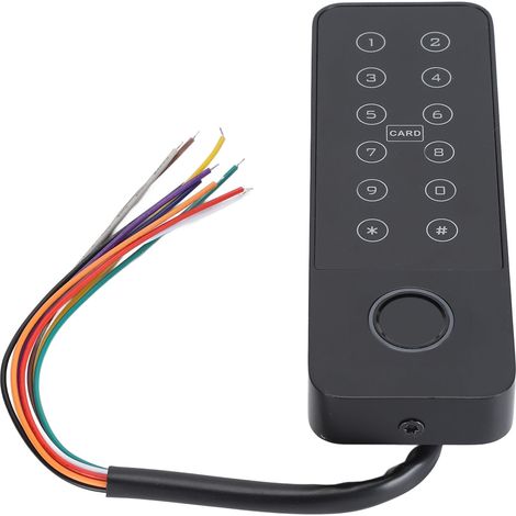 Serrure à clavier tactile intelligent DC12V, serrure de porte sans clé à empreinte digitale pour appartements, bureaux, usines, hôtels, maisons, écoles (1/5)
