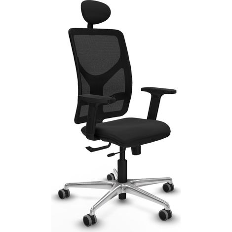 Chaise de bureau piqueras y crespo Motilla accoudoirs ajustables mousse (1/2)