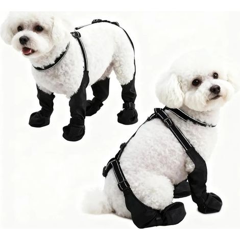 Chaussures pour chien INF anti-salissures et antidérapantes - Pattes propres et sûres S (1/5)