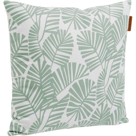 Hesperide – Coussin extérieur 40 x 40 cm – Traitement hydrofuge – Housse amovible et lavable – Rembourrage polyester 300g