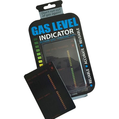 Jauge de gaz magnétique avec écran LCD, indicateur de niveau pour réservoir de gaz, carte de test de gaz pour cuisine domestique, moniteur de bouteille (1/5)