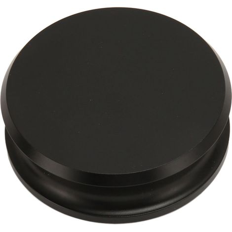 Stabilisateur de Disque Professionnel en Alliage d'Aluminium pour Platine Vinyle, Poids de Serrage Noir (1/5)