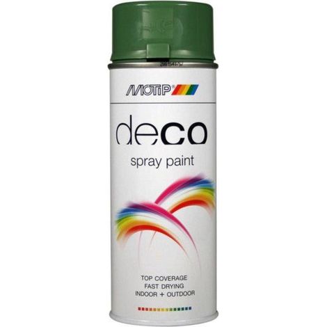 PEINTURE DECO RAL6011 BRILLANT AEROSOL 400ML DUPLI COLOR