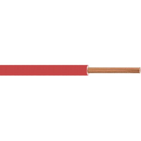 Fil H07VU 2.5² rouge