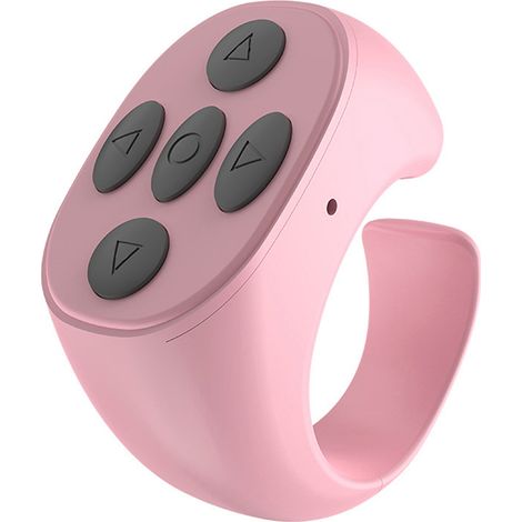 Contrôleur de page mobile Bluetooth sans fil TikTok Télécommande noire