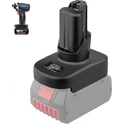 Akkuadapter 2025 für Bosch 18V Li-Ion-Akkus auf Bosch 12V/10,8V Elektrowerkzeuge (1/5)