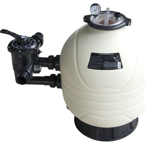 Filtre à sable MFS Piscineo Ø 42cm - Débit 7 m3/h pour piscine ju