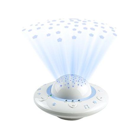 Projecteur de ciel etoile pour bebe avec berceuses et capteur sonore 3127092 3127092