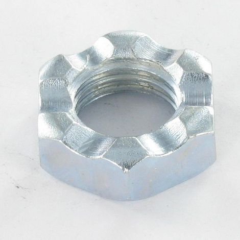 Ecrou CRENEAU M16 HAUT8.5 S/PL24 Classe 6 Acier zingué-1 pièce
