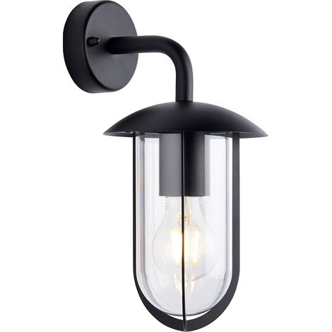 Applique esterna industriale nera E27 IP44 Quinn Endon (1/5)