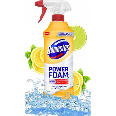 Domestos Power Schaum-WC- und Badreiniger Citrus Blast 435 ml