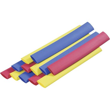 Tubo termorretráctil dsg-canusa 8011080990 poliolefina 9,5 mm 12 uds