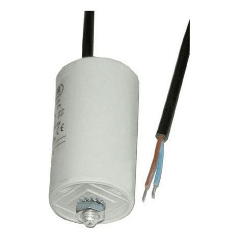 CONDENSATEUR 20 ΜF 450 V FILAIRE POUR LAVE LINGE DUCATI - 1478212 (1/2)