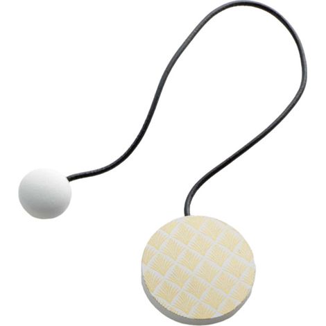 Embrasse de Rideau Aimantée "Ondaya" 43cm Blanc (1/4)