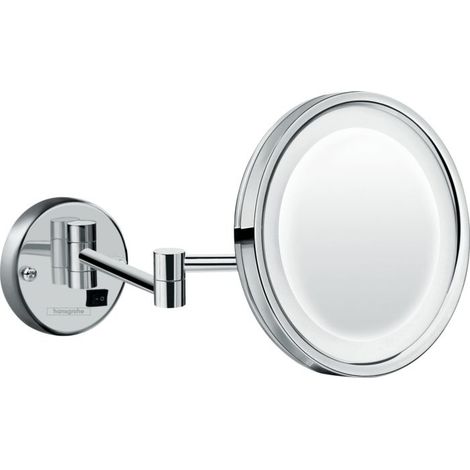 hansgrohe Logis UNIVERSAL Rasierspiegel, mit LED-Beleuchtung, (1/3)