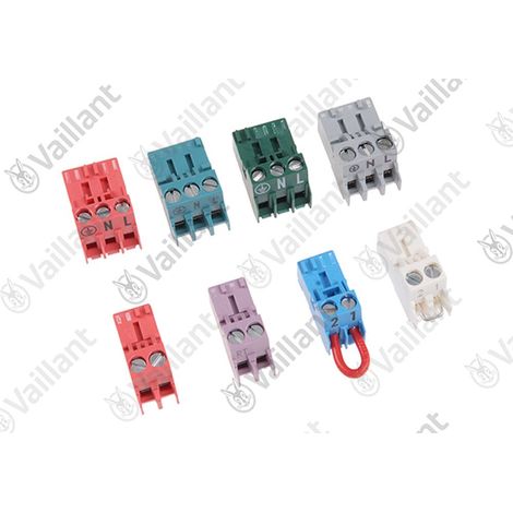 VAILLANT Conector, ProE , juego VC 10+15+20+25+30 CS/1-5 R1 y otros n.º Vaillant, 0020136646