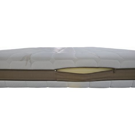 Materasso singolo Memory e Water Foam Ares   25 cm, 3 Strati, Garanzia 10 Anni - Misura: 85X190 Fuori misura