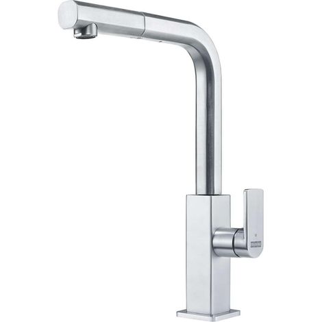 Grifo de cocina extraíble Mythos 115.0547.853 de acero inoxidable (1/4)