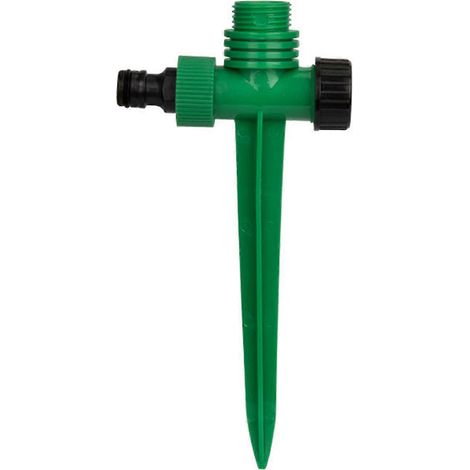 Arroseur de jardin rotatif automatique, raccord de tuyau d'arrosage à la terre, base de connexion sûre et nécessaire, outils de refroidissement de l'eau (1/5)