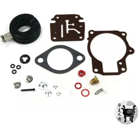 Carburetor repair kit compatible with Johnson, Evinrude, OMC, BRP 392061, 396701 (1/5)