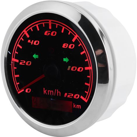 932V 3,3-Zoll-GPS-Tachometer 120 km/h IP67 wasserdicht beschlagfrei für Auto und Motorrad (1/5)