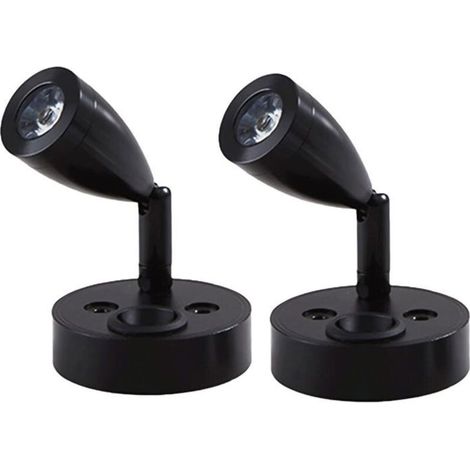 Lot de 2 lampes de lecture LED 12V – Interrupteur réglable – Éclairage 6000K – Installation facile pour camping-car et fourgonette (1/5)
