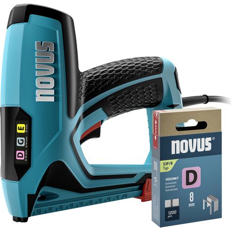 Novus Tools 031-0370 Elektrotacker Klammerntyp Typ 11, Typ 53F Klammernlänge 6 - 14 mm (1/5)