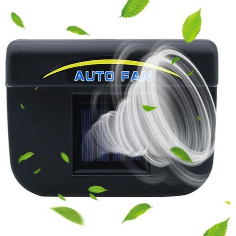 Ventilateur De Fenêtre Voiture, Production D'énergie Solaire (1/5)
