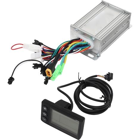 Kit contrôleur sans balais 36V/48V/60V 350W/450W avec écran S866, module de commande pour vélo et scooter électrique (1/5)