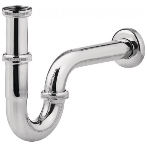 Siphon tubulaire embase pro chromée 1 1 / 4Z x 32 BASE PRO (Par 5)