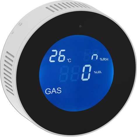 Détecteur de Gaz Connecté WiFi Intelligent, avec caractéristiques : Détecteur (1/5)