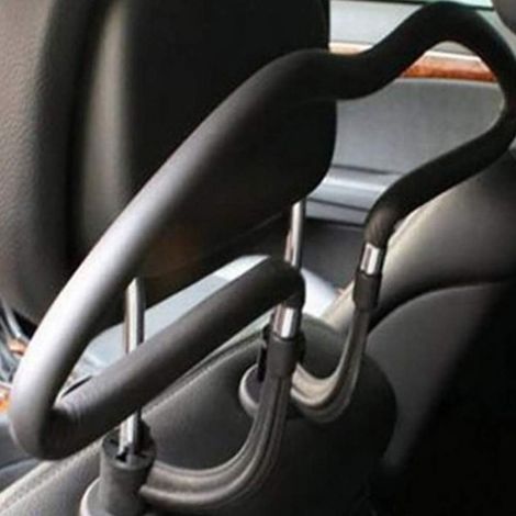 Grucce per auto in similpelle nera