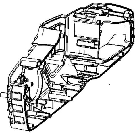 ALLOGGIAMENTO DX 585566802 ORIGINALE HUSQVARNA (1/2)