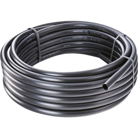 Tuyau d'alimentation pour arrosage enterré 25 m – Diamètre 25 mm – Pression max 6 bar – Utilisation de -15°C à 40°C – Rain