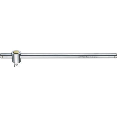 Poignée transversale avec coulisseau 508100-03 3/4 po. longueur 455 mm HEYTEC