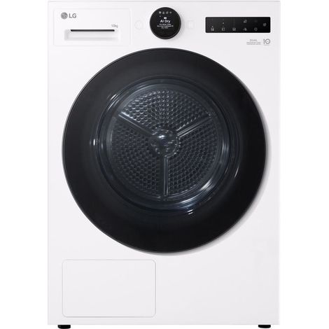 LG RHX7010TWB Asciugatrice 10kg Pompa di calore, Classe C, Motore Direct Drive, AI Dry
