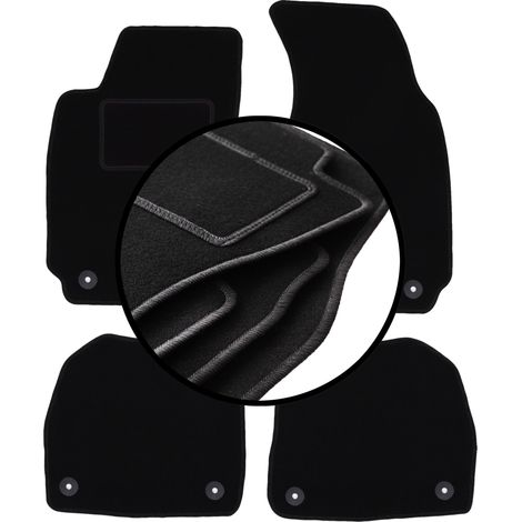 Komplettset Veloursmatten für: Skoda Superb I Limousine (2001-2008) (1/5)
