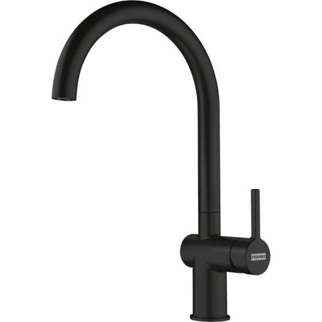Mitigeur Franke Active J à bec - Noir Mat coloris Noir Mat (1/3)