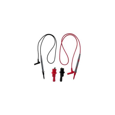 Kit di puntali di prova per multimetro Fluke Meter con pinze a coccodrillo per test elettrici 1000V 20A - Crezuo
