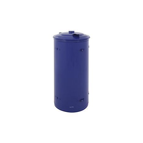 Colector de residuos  de chapa de acero  para 120 l de